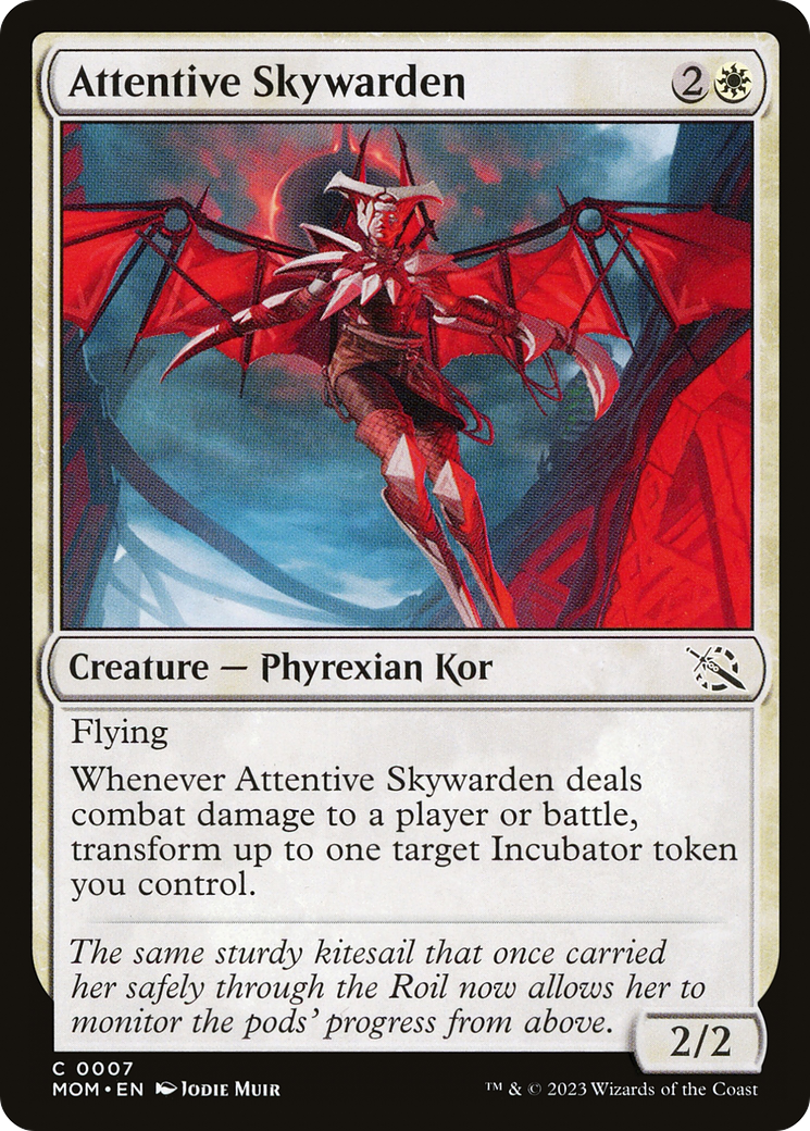 Attentive Skywarden [March of the Machine] | Card Merchant Takapuna