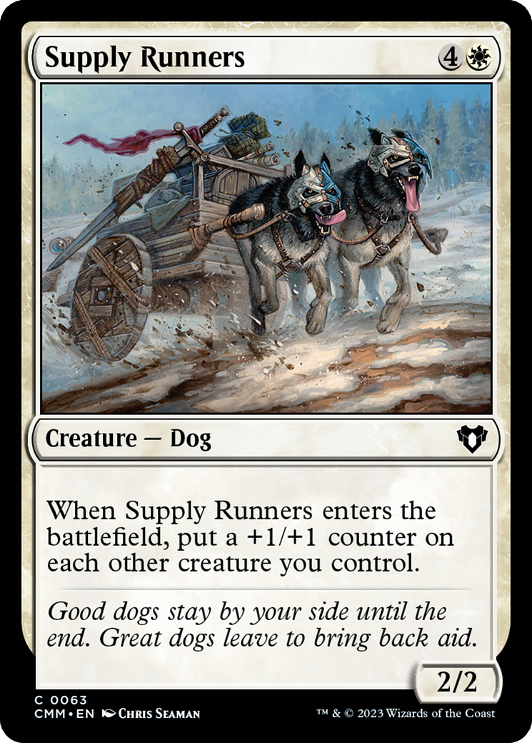 Supply Runners [Commander Masters] | Card Merchant Takapuna