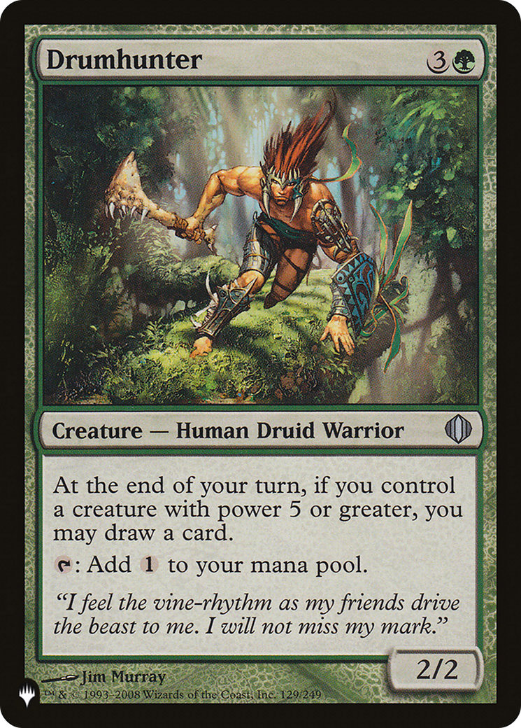 Drumhunter [The List Reprints] | Card Merchant Takapuna