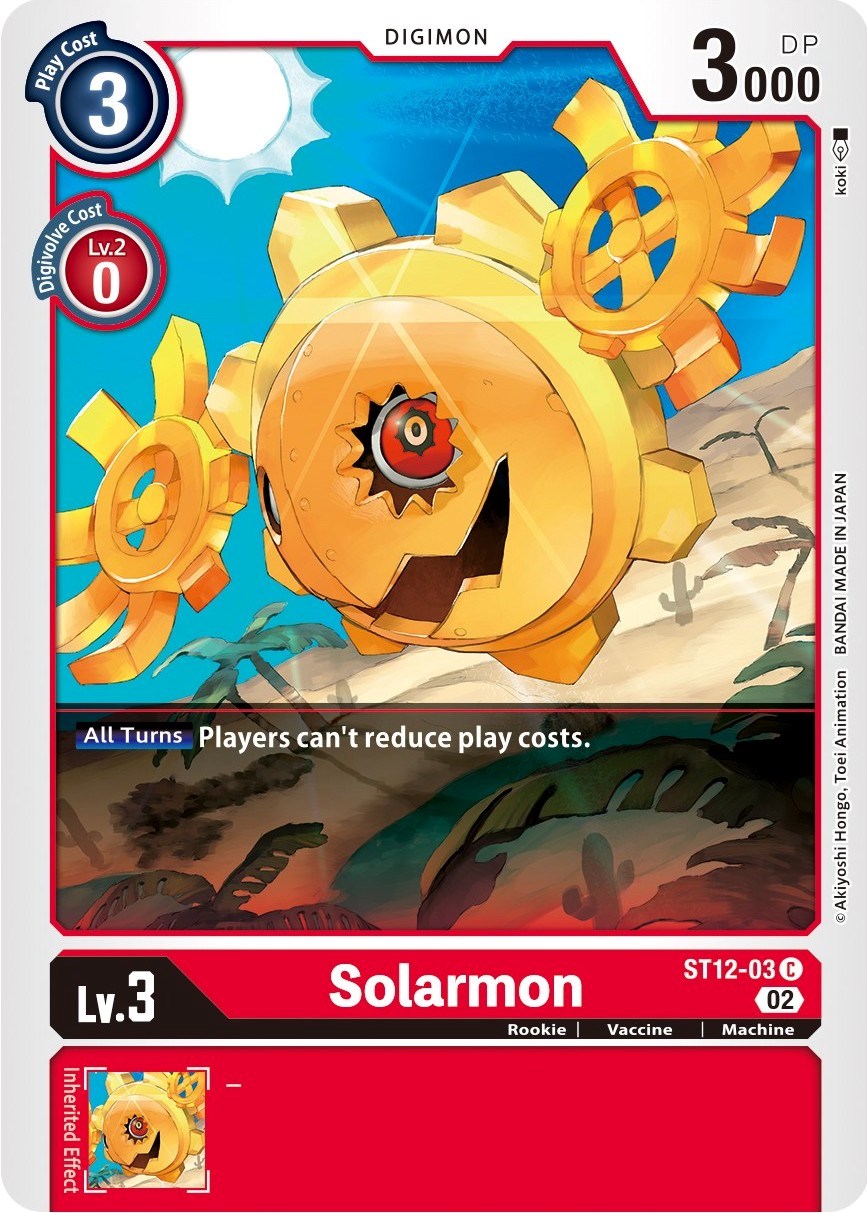 Solarmon [ST12-03] [Starter Deck: Jesmon] | Card Merchant Takapuna