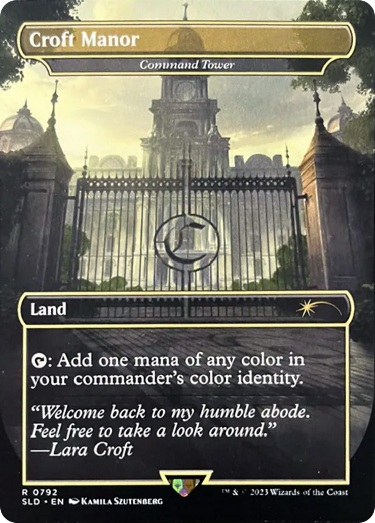 Croft Manor - Command Tower [Secret Lair Drop Series] | Card Merchant Takapuna