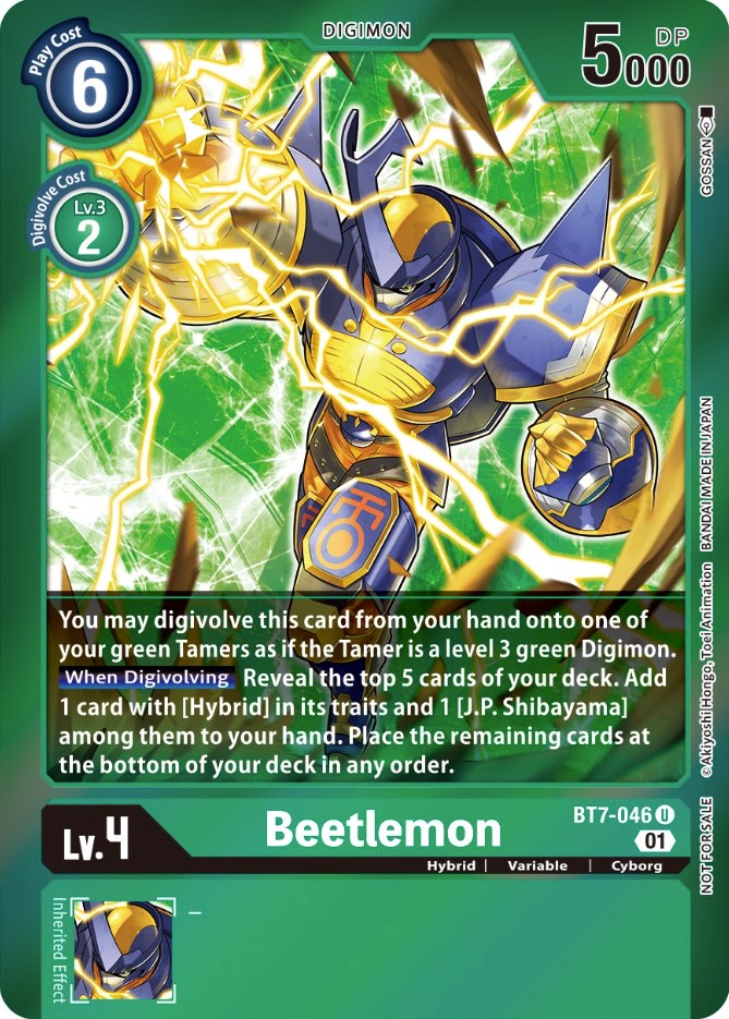 Beetlemon [BT7-046] (Event Pack 3) [Next Adventure Promos] | Card Merchant Takapuna