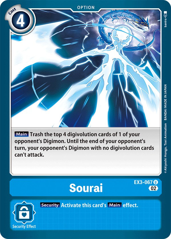 Sourai [EX3-067] [Draconic Roar] | Card Merchant Takapuna