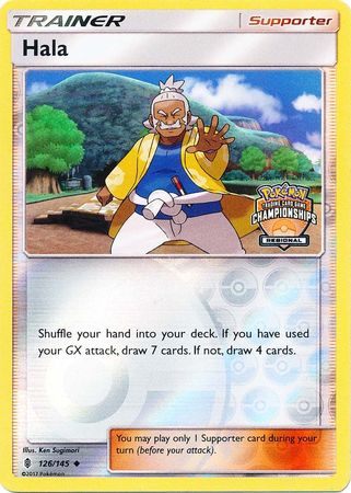 Hala (126/145) (Regional Championship Promo) [Sun & Moon: Guardians Rising] | Card Merchant Takapuna