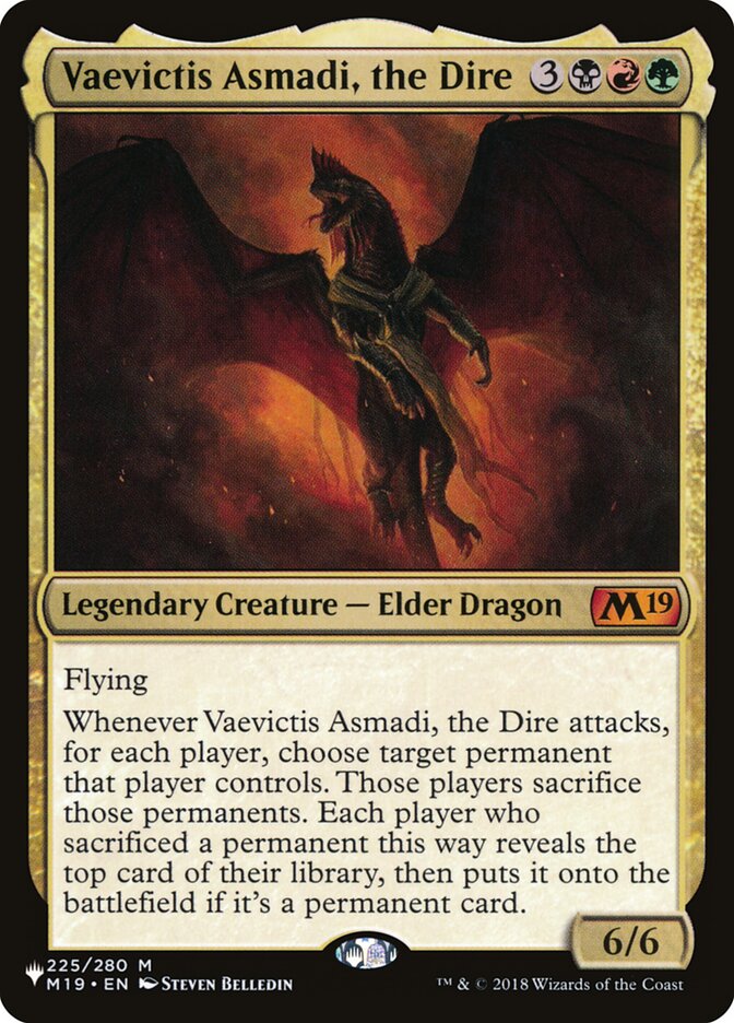 Vaevictis Asmadi, the Dire [The List] | Card Merchant Takapuna