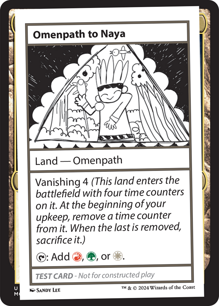 Omenpath to Naya [Mystery Booster 2 Playtest Cards] | Card Merchant Takapuna