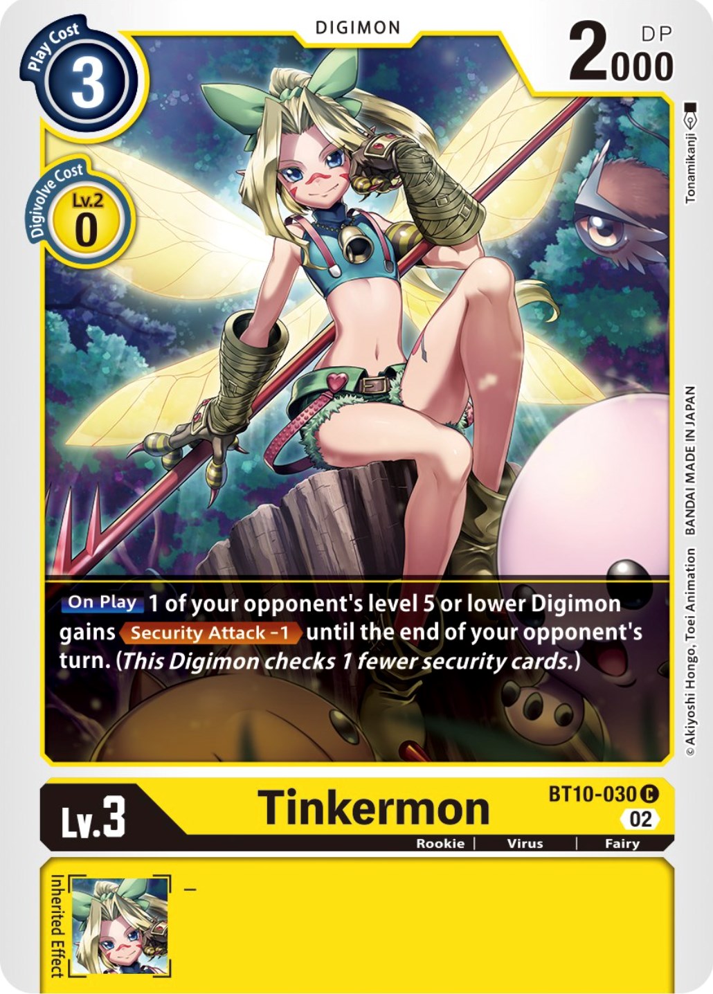 Tinkermon [BT10-030] [Xros Encounter] | Card Merchant Takapuna