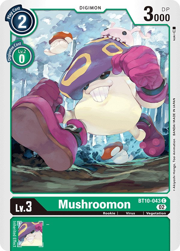 Mushroomon [BT10-043] [Xros Encounter] | Card Merchant Takapuna