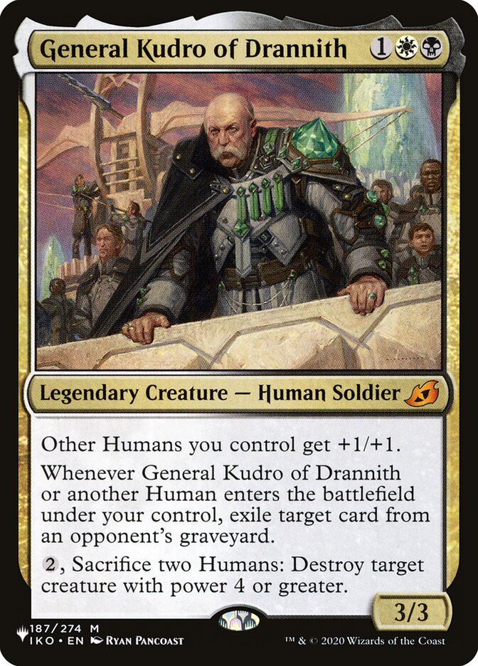 General Kudro of Drannith [The List] | Card Merchant Takapuna