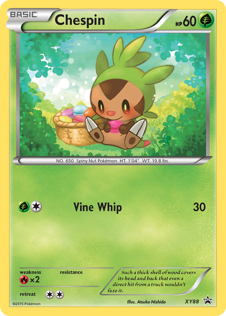 Chespin (XY88) (Collector Chest) [XY: Black Star Promos] | Card Merchant Takapuna