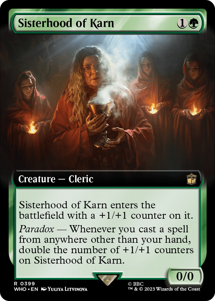 Sisterhood of Karn (Extended Art) [Doctor Who] | Card Merchant Takapuna