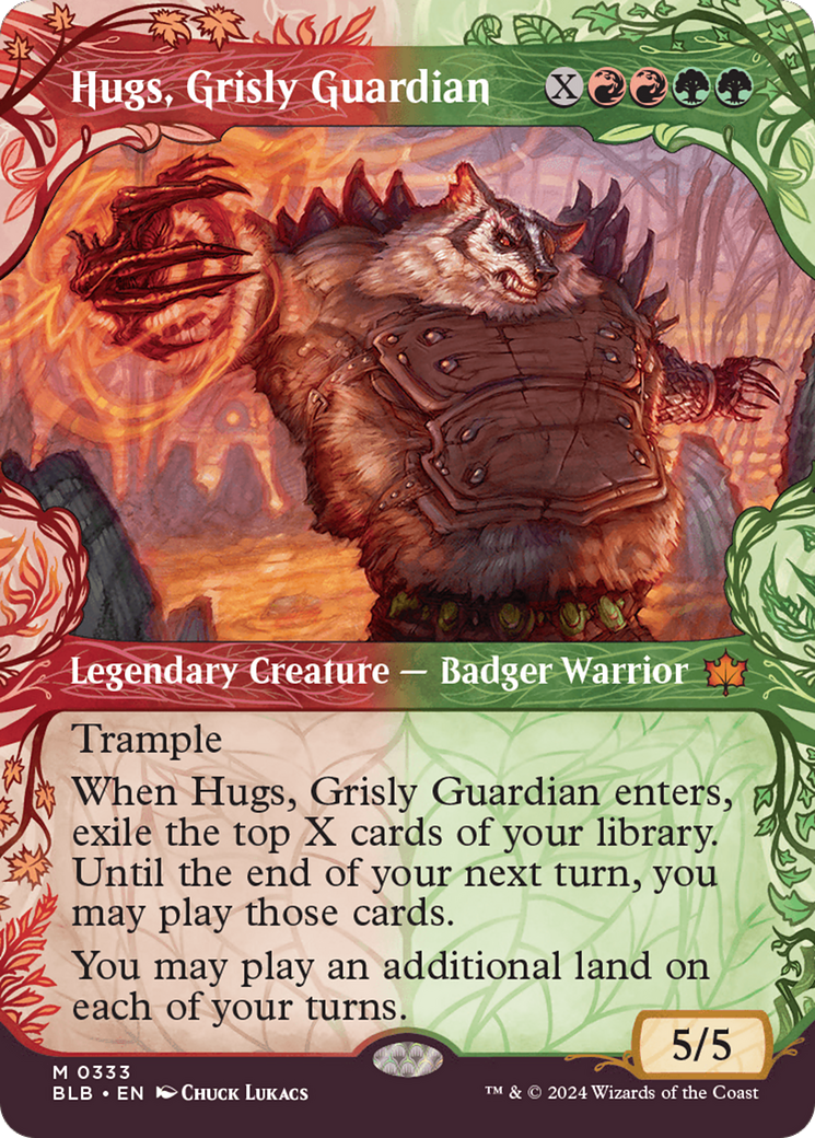 Hugs, Grisly Guardian (Showcase) [Bloomburrow] | Card Merchant Takapuna