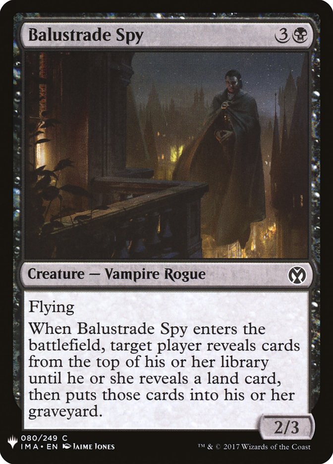 Balustrade Spy [Mystery Booster] | Card Merchant Takapuna