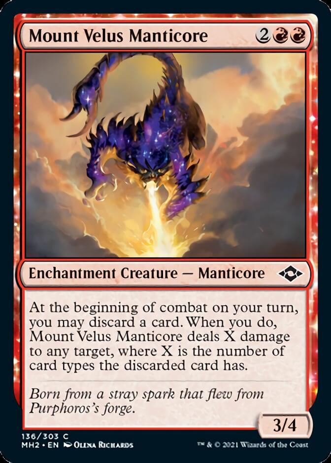 Mount Velus Manticore [Modern Horizons 2] | Card Merchant Takapuna