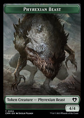 Eldrazi Scion // Phyrexian Beast Double-Sided Token [Commander Masters Tokens] | Card Merchant Takapuna