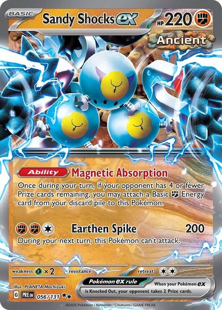 Sandy Shocks ex (056/131) [Scarlet & Violet: Prismatic Evolutions] | Card Merchant Takapuna