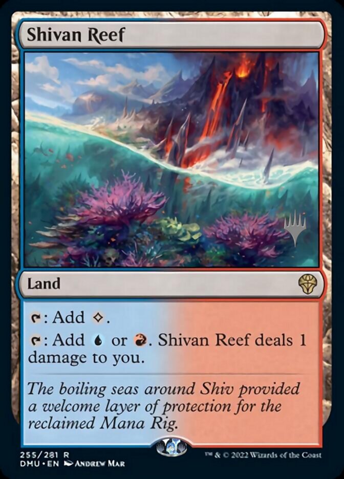 Shivan Reef (Promo Pack) [Dominaria United Promos] | Card Merchant Takapuna