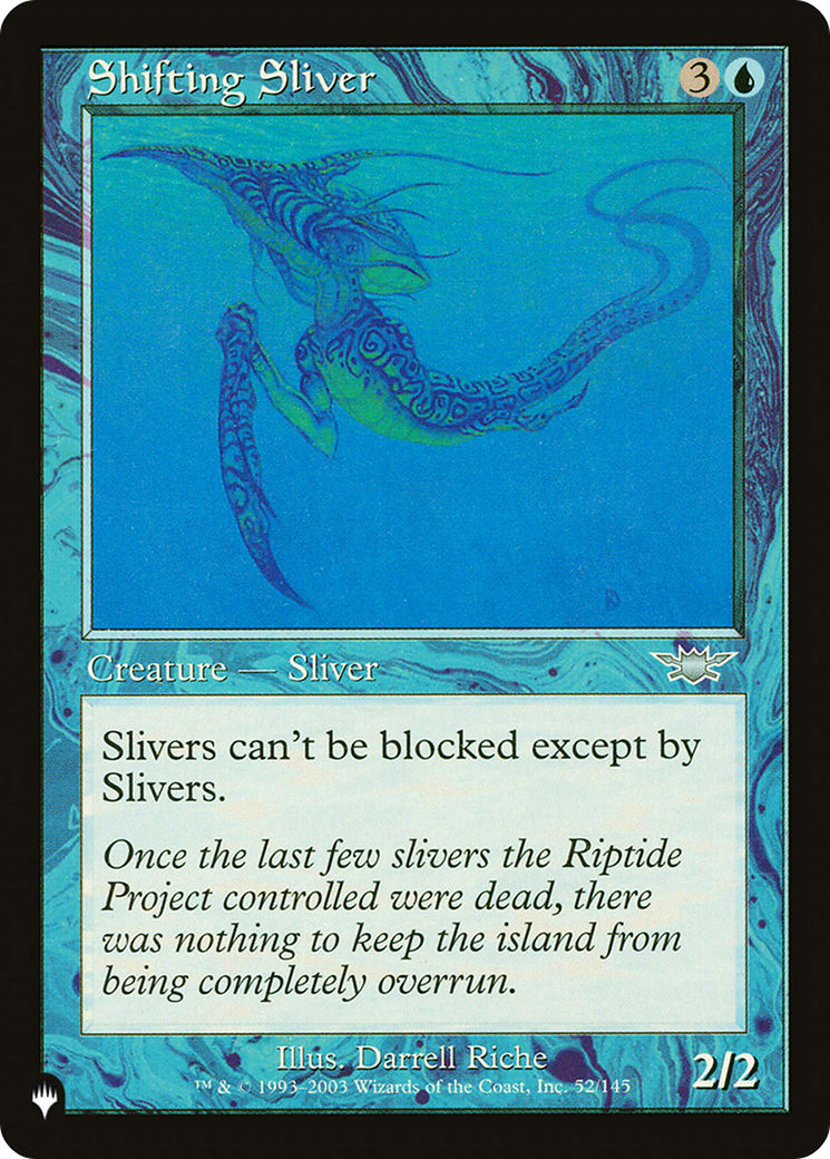 Shifting Sliver [The List Reprints] | Card Merchant Takapuna