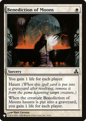 Benediction of Moons [The List] | Card Merchant Takapuna