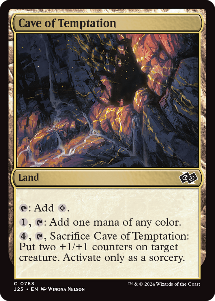 Cave of Temptation [Foundations Jumpstart] | Card Merchant Takapuna