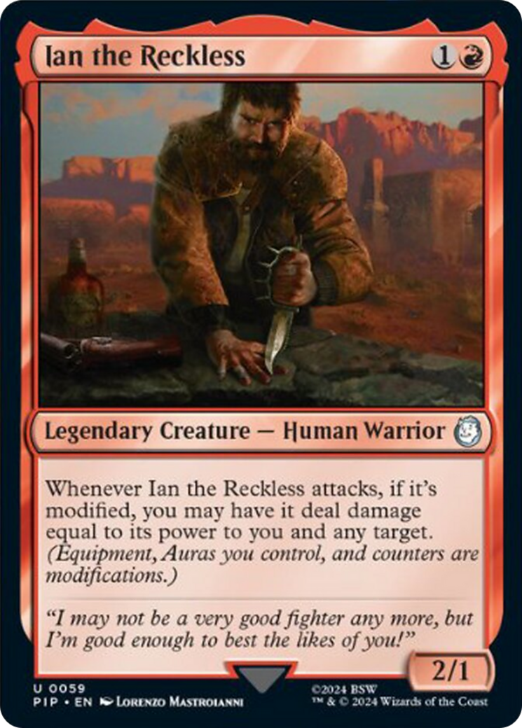 Ian the Reckless [Fallout] | Card Merchant Takapuna