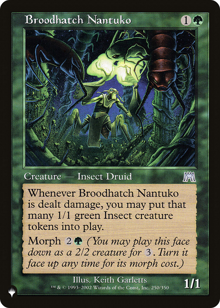 Broodhatch Nantuko [The List Reprints] | Card Merchant Takapuna