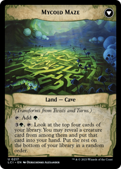 Twists and Turns // Mycoid Maze [The Lost Caverns of Ixalan] | Card Merchant Takapuna