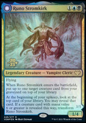 Runo Stromkirk // Krothuss, Lord of the Deep [Innistrad: Crimson Vow Prerelease Promos] | Card Merchant Takapuna