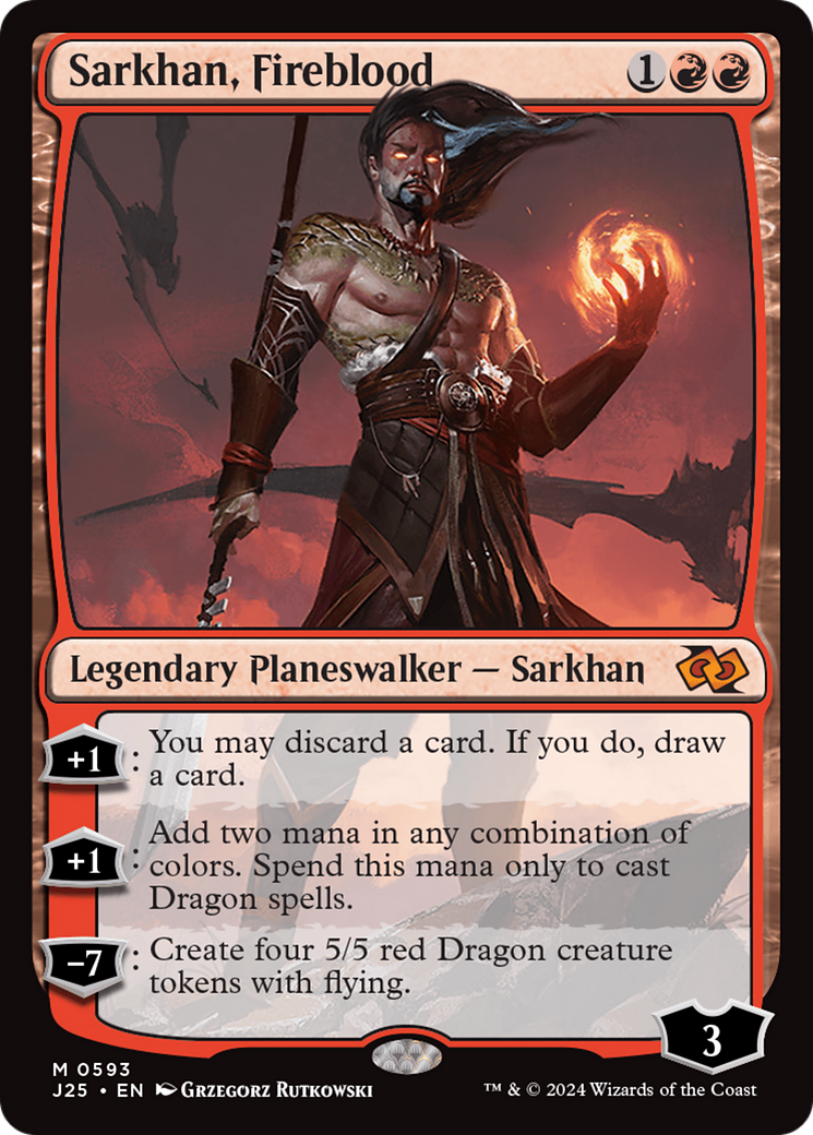 Sarkhan, Fireblood [Foundations Jumpstart] | Card Merchant Takapuna