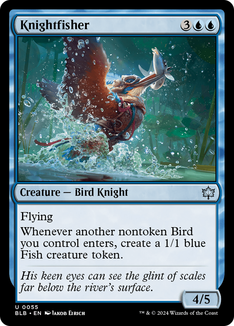 Knightfisher [Bloomburrow] | Card Merchant Takapuna