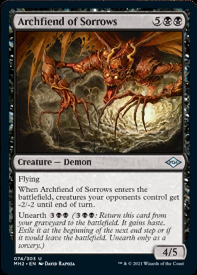 Archfiend of Sorrows [Modern Horizons 2] | Card Merchant Takapuna