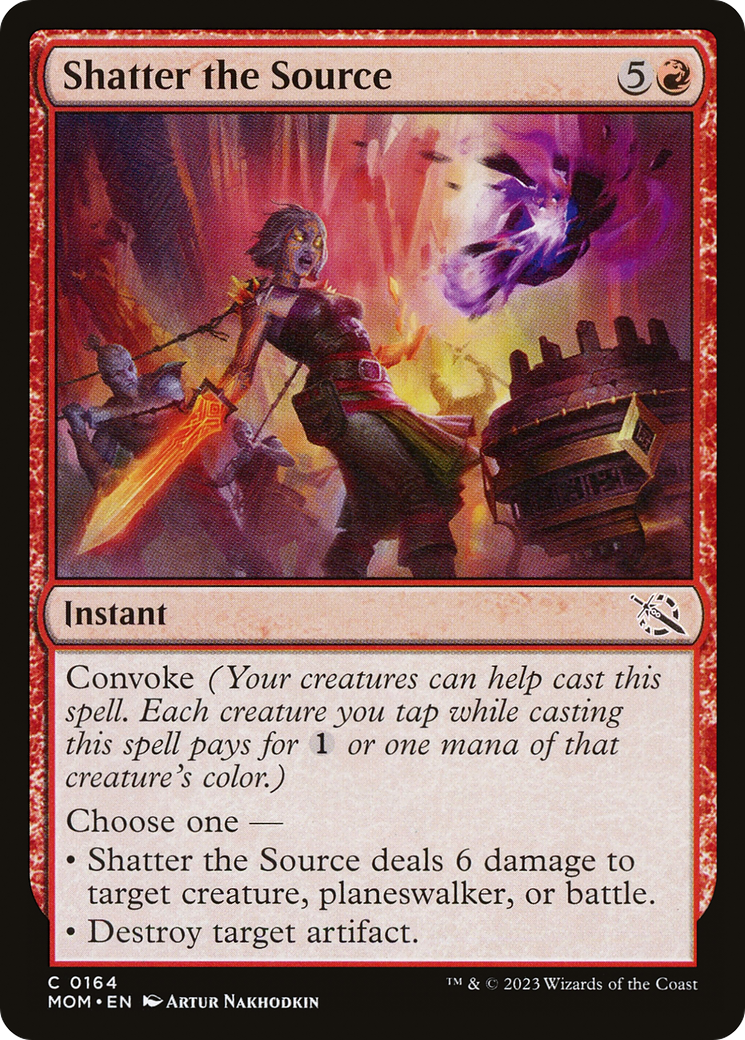 Shatter the Source [March of the Machine] | Card Merchant Takapuna