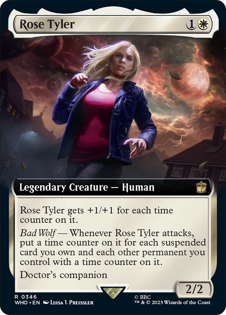 Rose Tyler (Extended Art) [Doctor Who] | Card Merchant Takapuna