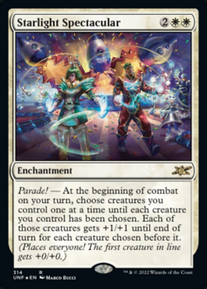 Starlight Spectacular (Galaxy Foil) [Unfinity] | Card Merchant Takapuna