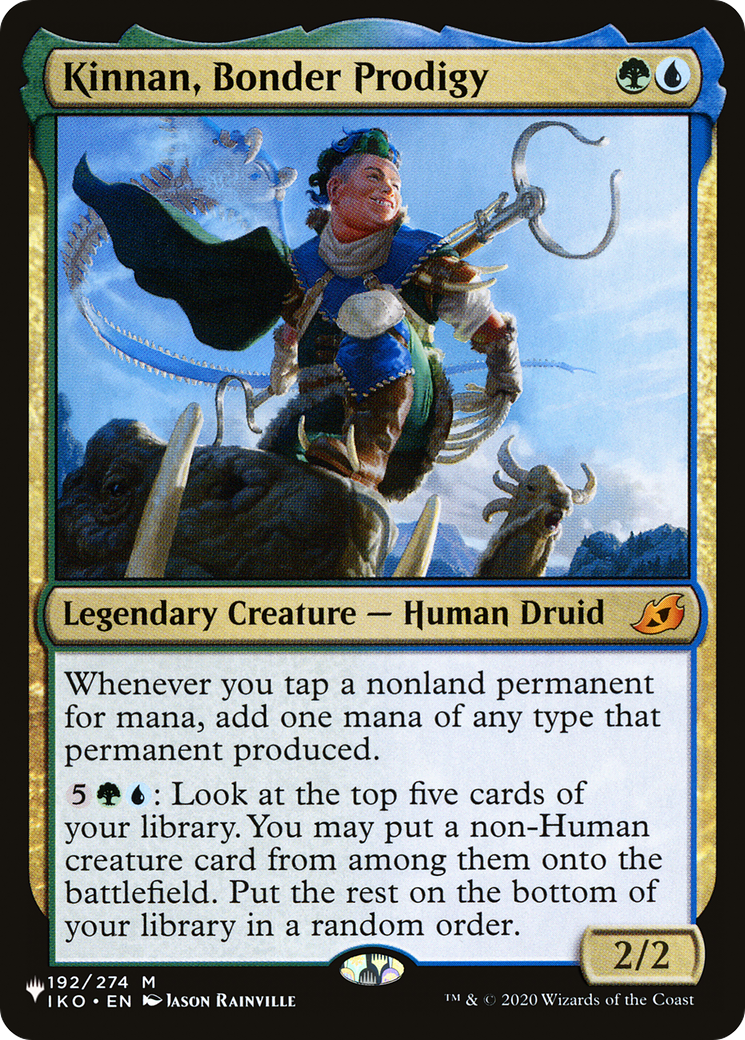 Kinnan, Bonder Prodigy [Secret Lair: From Cute to Brute] | Card Merchant Takapuna