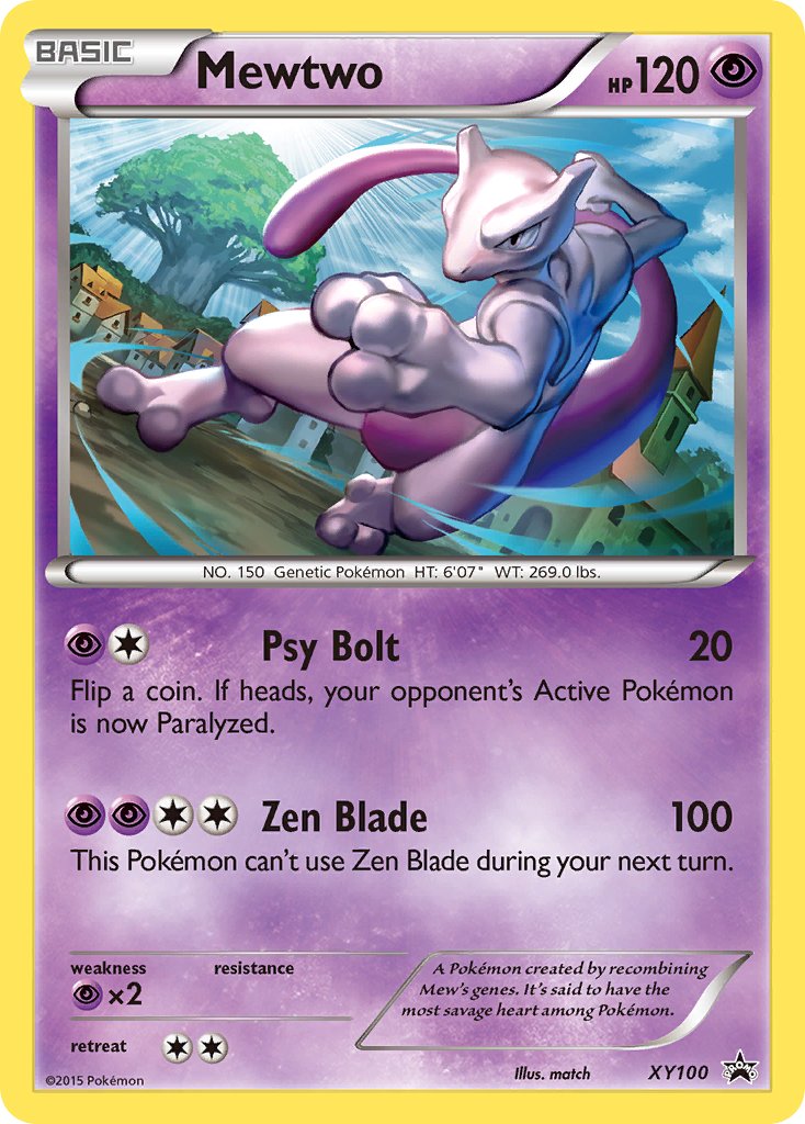 Mewtwo (XY100) [XY: Black Star Promos] | Card Merchant Takapuna