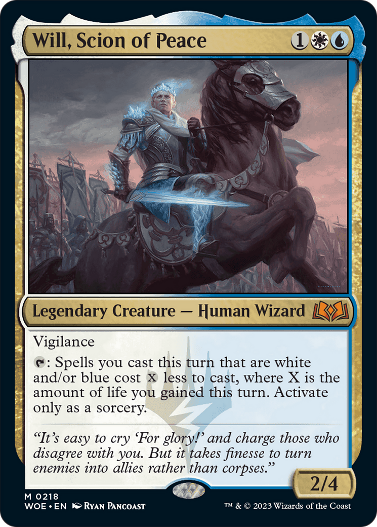 Will, Scion of Peace [Wilds of Eldraine] | Card Merchant Takapuna