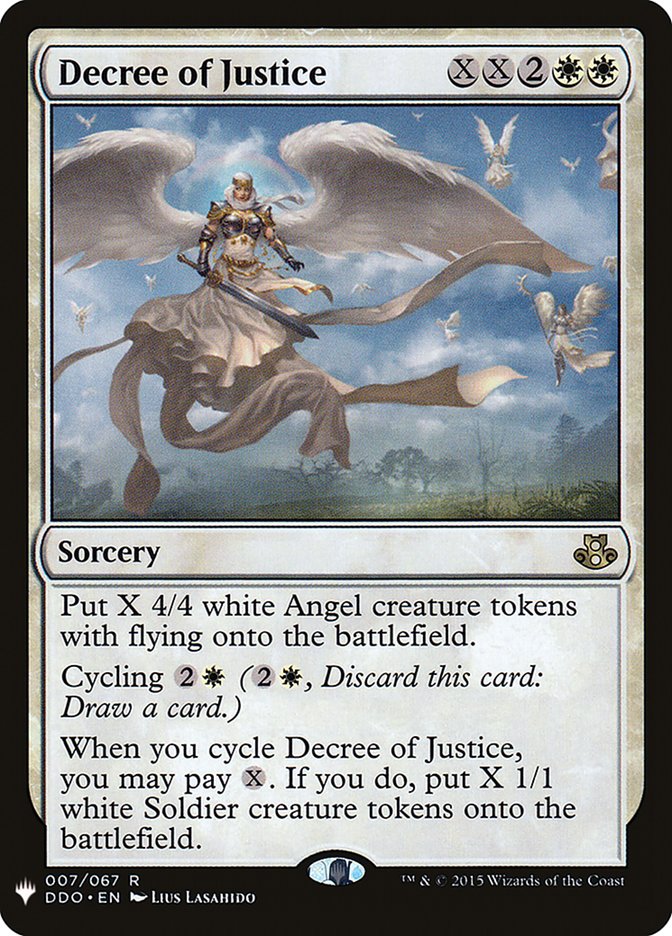 Decree of Justice [Mystery Booster] | Card Merchant Takapuna