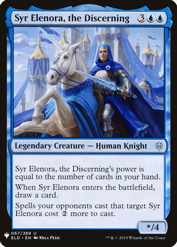 Syr Elenora, the Discerning [Mystery Booster] | Card Merchant Takapuna