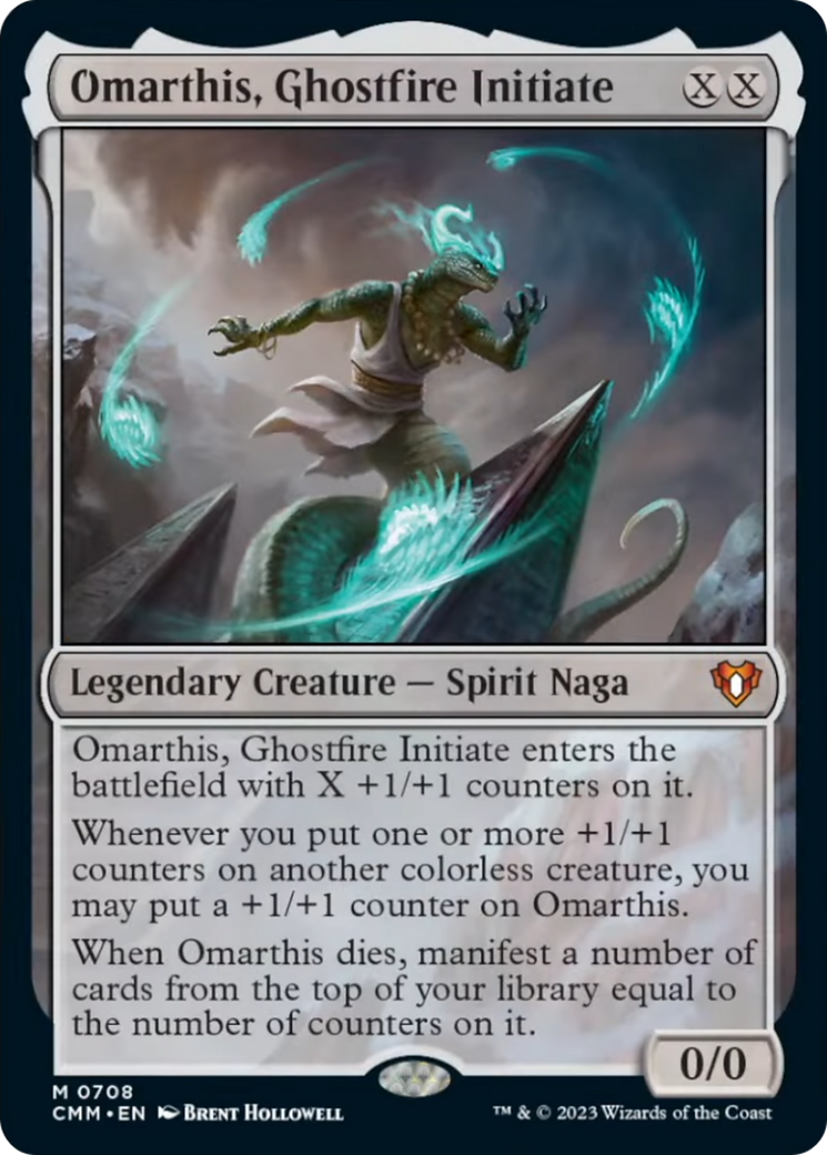 Omarthis, Ghostfire Initiate [Commander Masters] | Card Merchant Takapuna