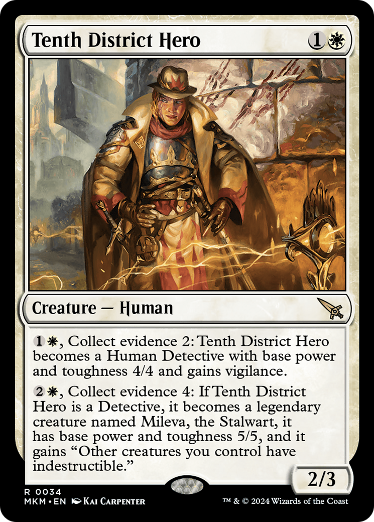 Tenth District Hero [Murders at Karlov Manor] | Card Merchant Takapuna