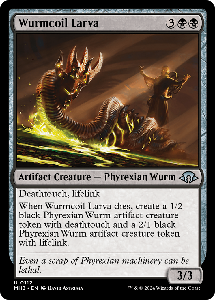 Wurmcoil Larva [Modern Horizons 3] | Card Merchant Takapuna