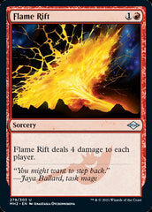 Flame Rift (Foil Etched) [Modern Horizons 2] | Card Merchant Takapuna