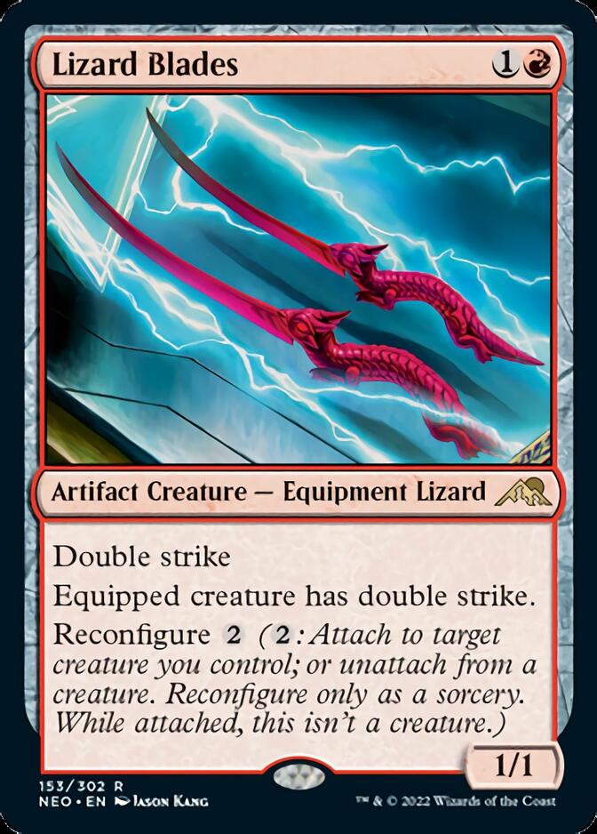 Lizard Blades [Kamigawa: Neon Dynasty] | Card Merchant Takapuna