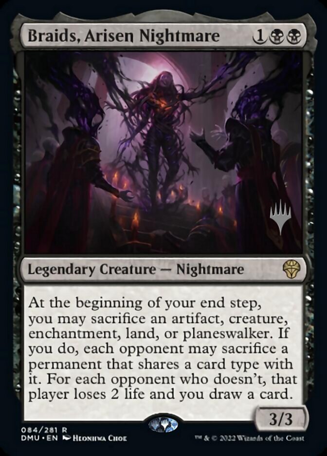 Braids, Arisen Nightmare (Promo Pack) [Dominaria United Promos] | Card Merchant Takapuna