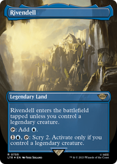 Rivendell (Borderless) (Surge Foil) [The Lord of the Rings: Tales of Middle-Earth] | Card Merchant Takapuna