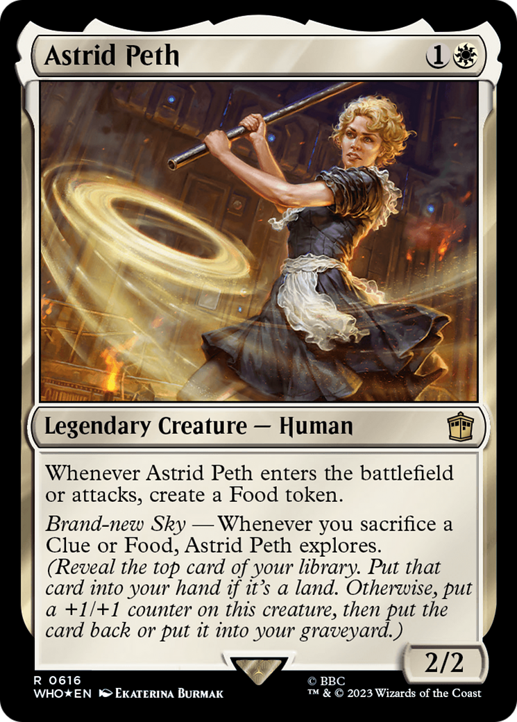 Astrid Peth (Surge Foil) [Doctor Who] | Card Merchant Takapuna