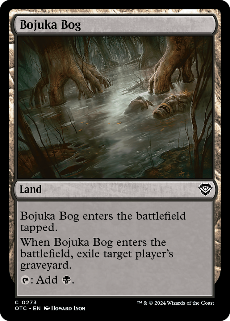 Bojuka Bog [Outlaws of Thunder Junction Commander] | Card Merchant Takapuna