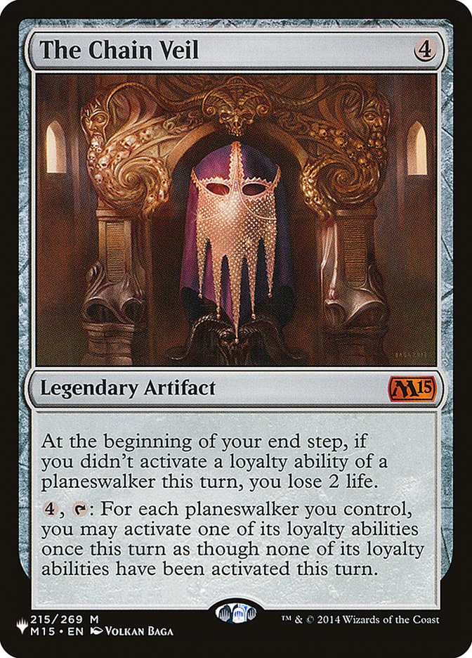 The Chain Veil [The List] | Card Merchant Takapuna