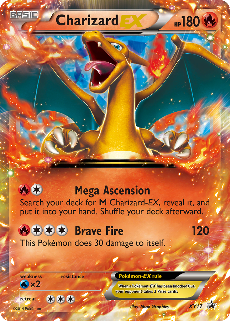 Charizard EX (XY17) [XY: Black Star Promos] | Card Merchant Takapuna